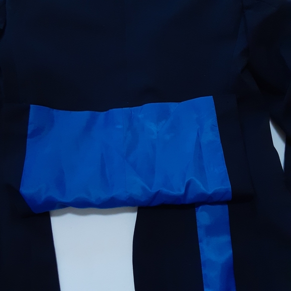 DEVON-AIRE FINE RIDING ATTIRE Nvy Wool Blend Riding Jacket Size 08R - Picture 13 of 14